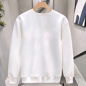 1506/QV10300/P35印花秋冬卫衣男春秋季韩版新款圆领宽松上衣2图片