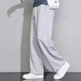 1506/QC15华棉300克直筒M-4XL0/P29春秋季运动裤子男直筒纯色卫裤，男装休闲裤，星座1506