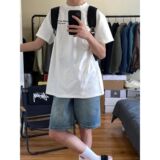 1506/Q8180/P39夏季短裤男潮牌小众宽松大码运动休闲五分裤牛仔裤，男装牛仔裤，星座1506