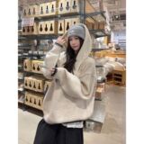 1506/Q2-MY95880/P73美式半拉链连帽套头针织衫男女同款秋冬外套1，男装针织衫/毛衣，星座1506