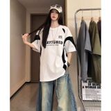 1506/QD940/P50重磅高品质拼接短袖T恤日系cityboy潮，男装T恤，星座1506