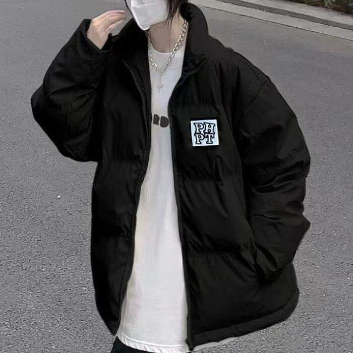1506/Q6660/P60【魔术贴款】立领短款羽绒棉服女冬2025年学生情侣,男装棉衣,星座1506