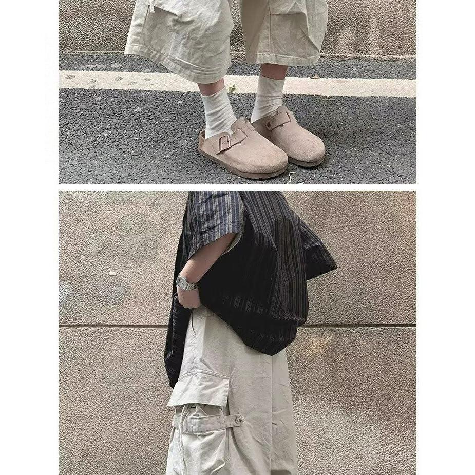 1506/QHR680/P54嘻哈宽松口袋冲锋裤男士工装短裤五分裤衩休闲裤,男装牛仔裤,星座1506