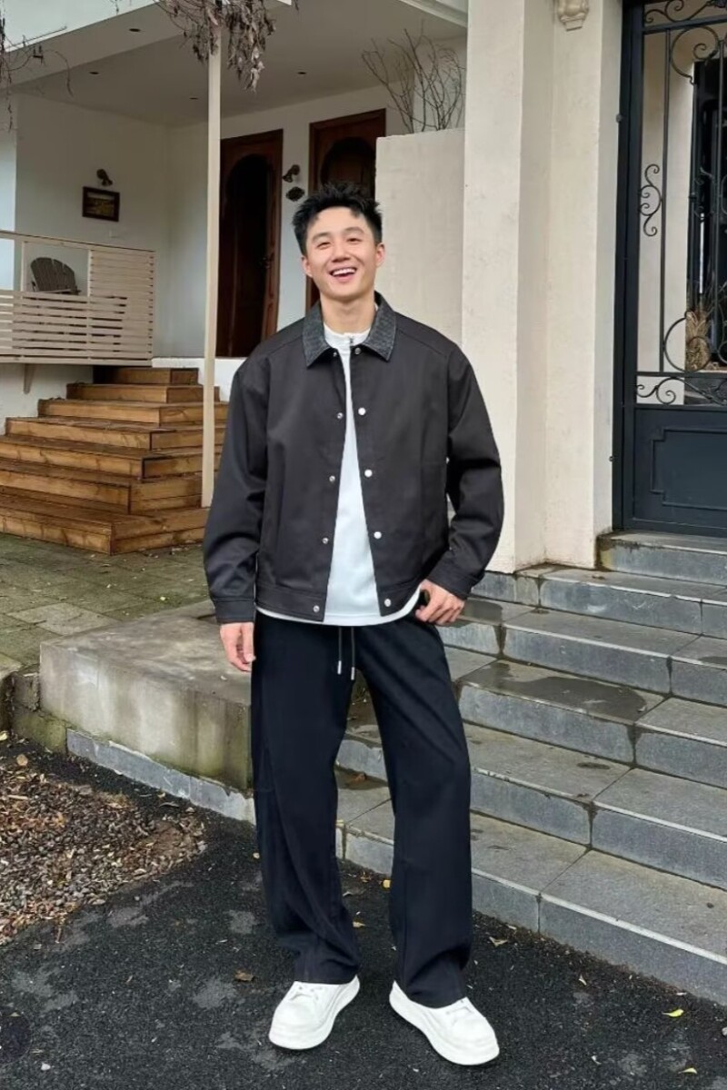 1506/JW3061/P72痞帅外套男高街潮牌港风韩版潮流宽松夹克2,男装夹克,星座1506