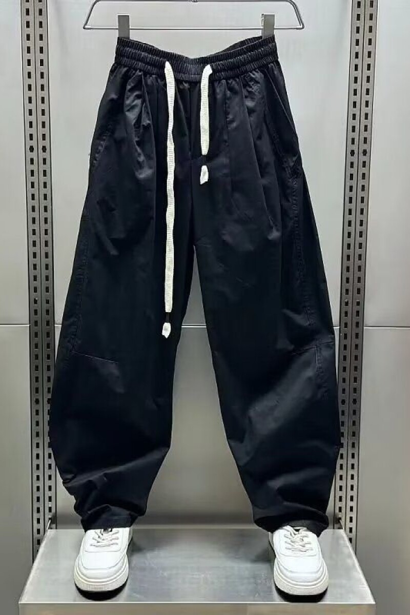 1506/QG2220/P42夏季薄款束脚运动裤男宽松九分休闲裤工装弯刀裤,男装工装外套,星座1506