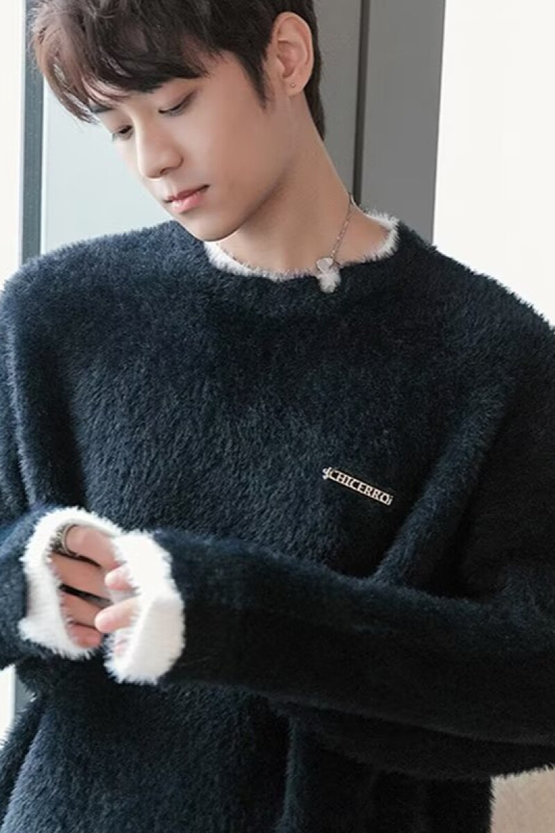 1506/Q23390/P62秋冬加厚毛衣男韩版潮流宽松日系针织衫冬季外套2,男装针织衫/毛衣,星座1506