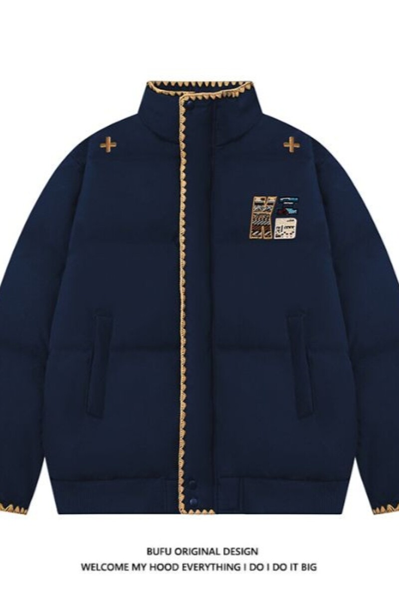 1506/M9990/P85手塞棉潮牌民族风棉服男女冬季情侣装刺绣棉衣1,男装棉衣,星座1506