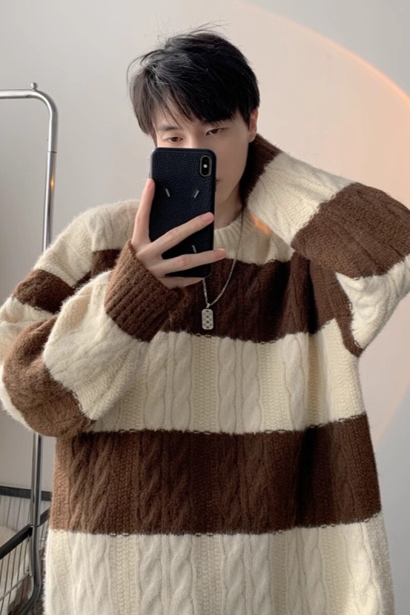 1506/QMY5280/P52秋冬季男士毛衣潮流高级感内搭新款打底针织衫,男装T恤,星座1506