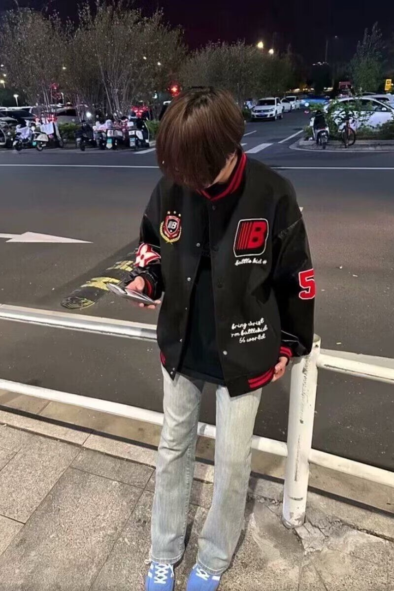 1506/QWT550/P66外套男ins高街潮牌原宿风韩版潮流宽松夹克,男装夹克,星座1506