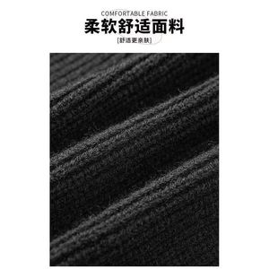 1506/QR-M3460/P57立领针织秋冬季休闲时尚卫衣潮流夹克上衣男图片