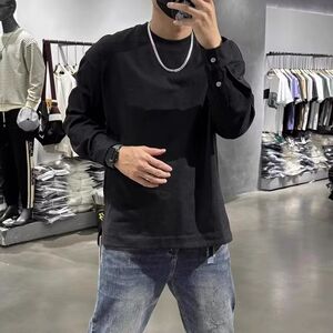 1506/QT3030/P38秋冬卫衣男秋季新款圆领T恤宽松上衣潮流2025年1图片
