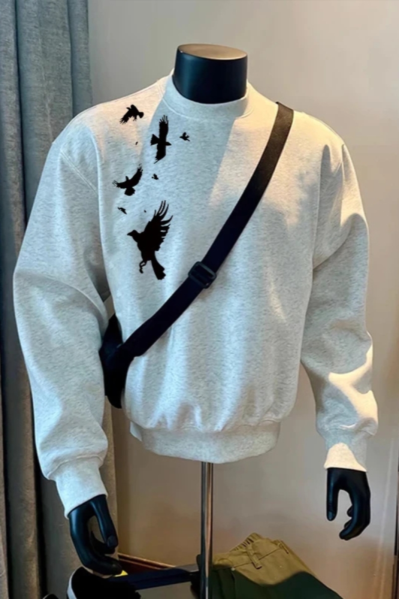 1506-1/QT5730/P36原版质量40支华棉2025年vibe风潮流卫衣男1，男装卫衣，星座1506