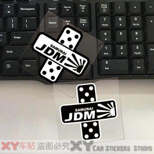 XY車贴 JDM创口贴 汽车伤痕遮盖贴 卡通邦迪修补贴 反光创意贴