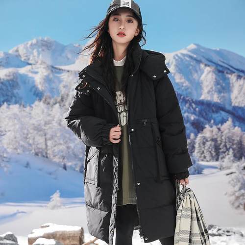 骄骄虎女大童羽绒服2024新款