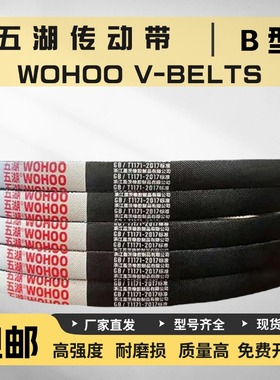 五湖三角带B型B4953/B5000/5004/B5200/B5334/B5600/B5700/B5800