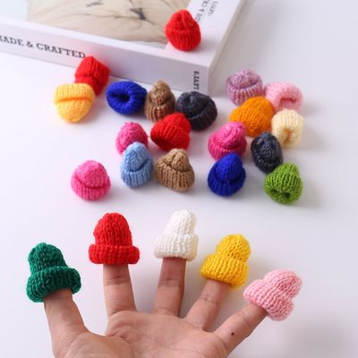 迷你针织小帽子毛线帽圣诞节装饰