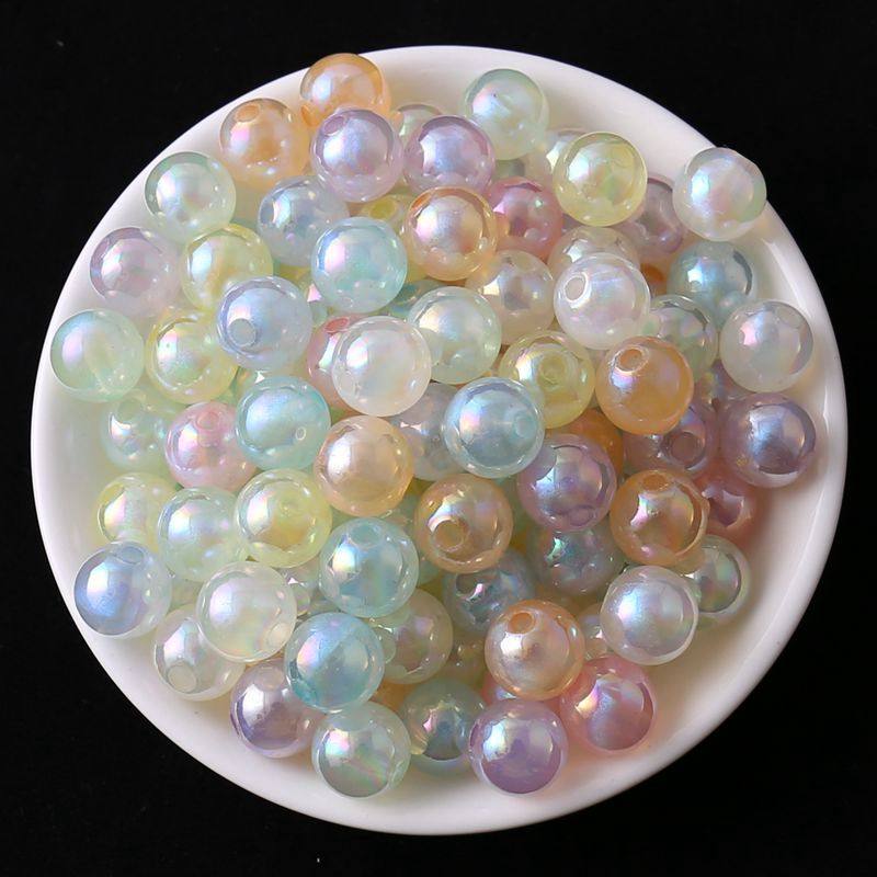 亚克力塑料圆珠饰品配件珠子项链