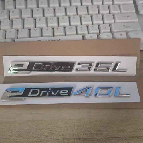 适用于新款宝马i3后尾标字标排量标eDrive35L eDrive40L改装车贴