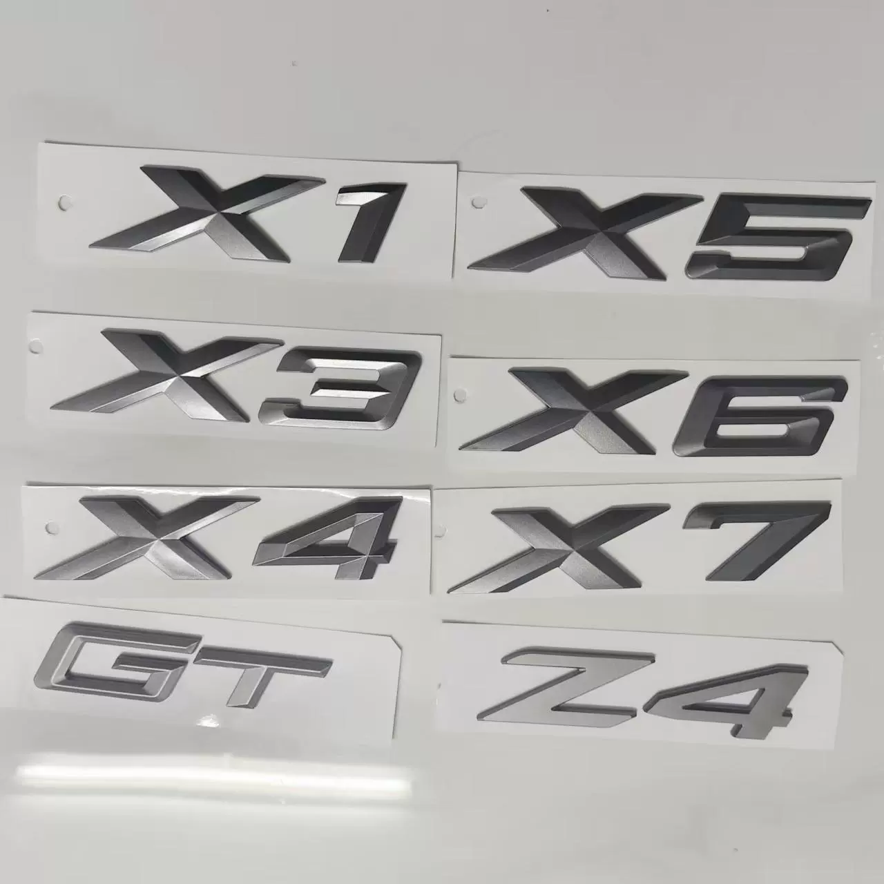 适用于宝马新款X1X2X3X4X5X6X7GTZ4车标后标字标排量标铈灰尾标志