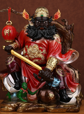 道家钟馗神像钟正南像体真身钟天师树脂佛像家用供奉摆件钟进士像