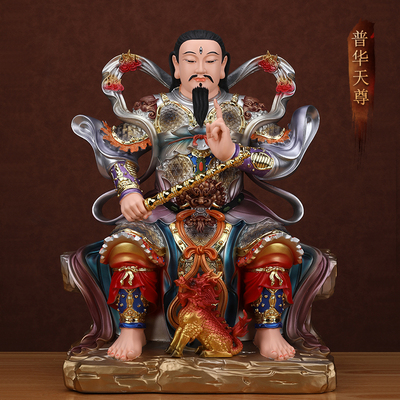 九天应元雷声普化天尊神像雷公雷祖佛像树脂家用供奉雷神像体摆件