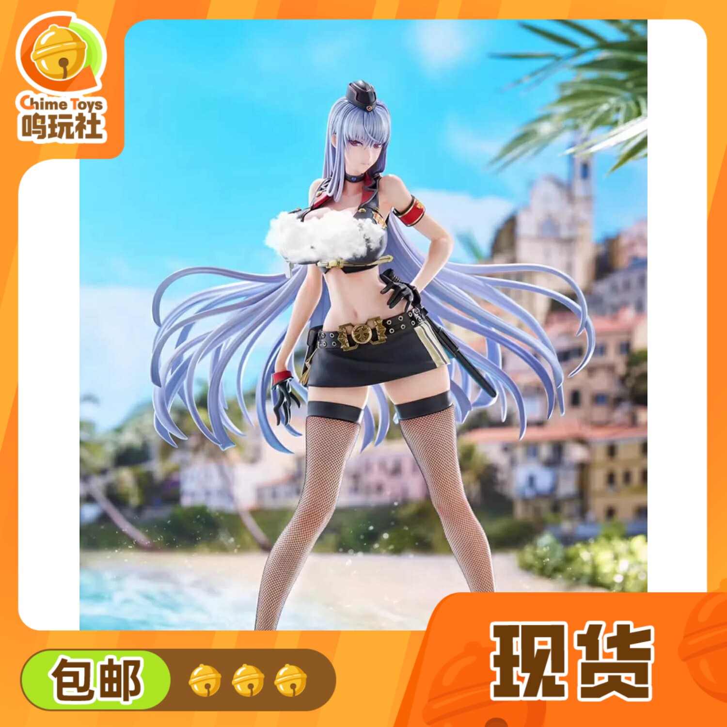 【现货】 quesQ 1/7 战场女武神 泳装 塞露贝利亚 布蕾斯 手办
