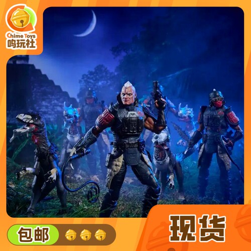 【现货】孩之宝 1/12 罗特克劳教授与眼镜蛇恐爪龙 可动