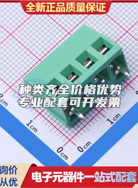 MX128-5.08-04P-GN01-Cu-Y-A螺钉式接线端子5.08mm 1x4P直插绿色