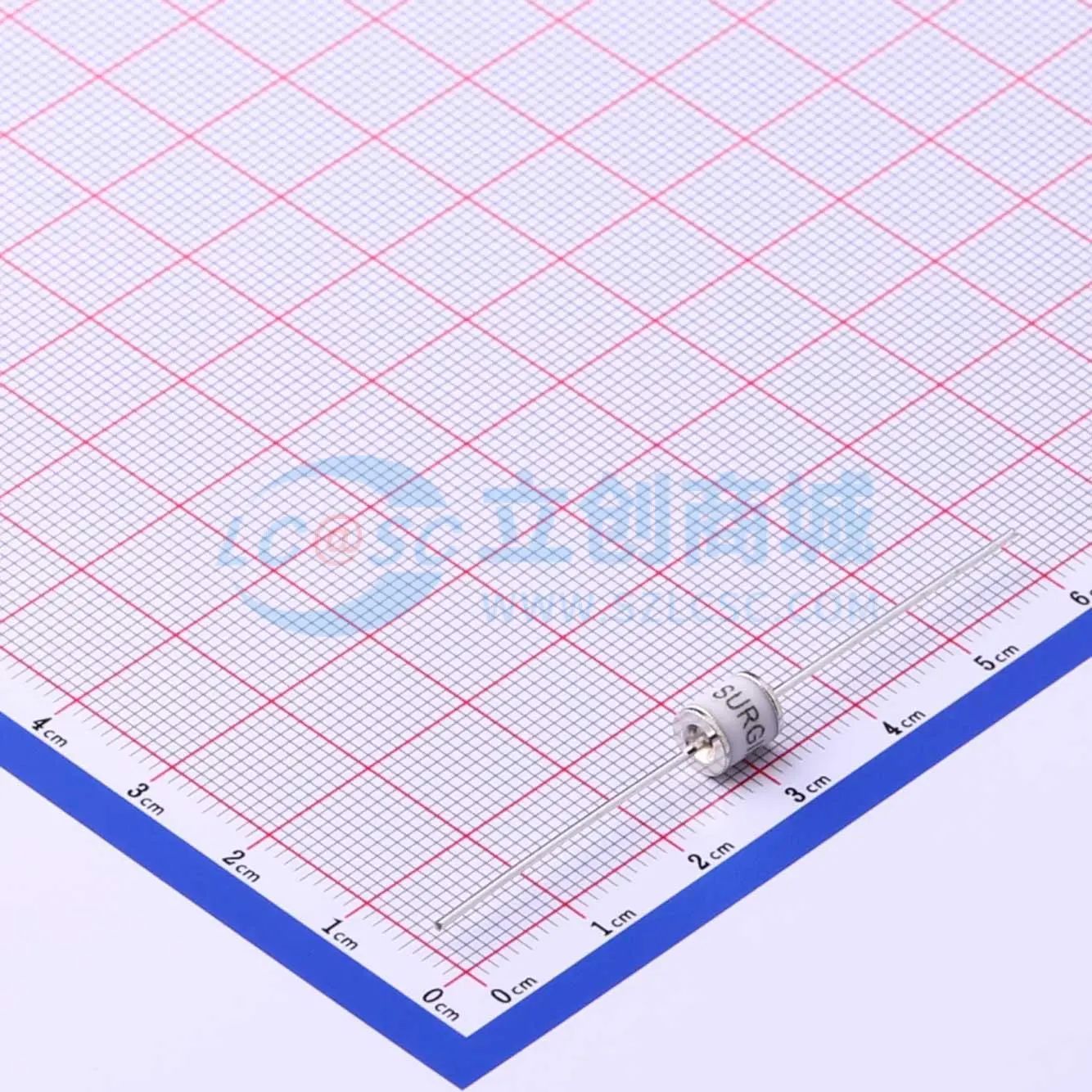 SX51-202X气体放电管2000V 3kA 2端 插件GDT,5.5x6mm可开票