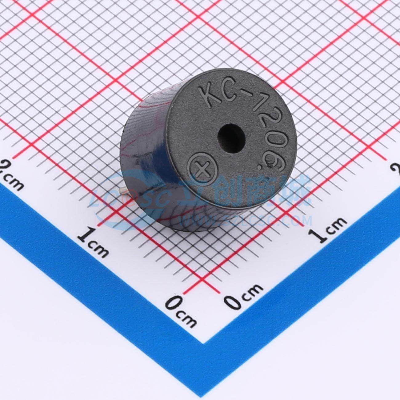 音频器件HY1212GP 12V 2400HZ 插件,D=6.5mm 蜂鸣器 可开票配套