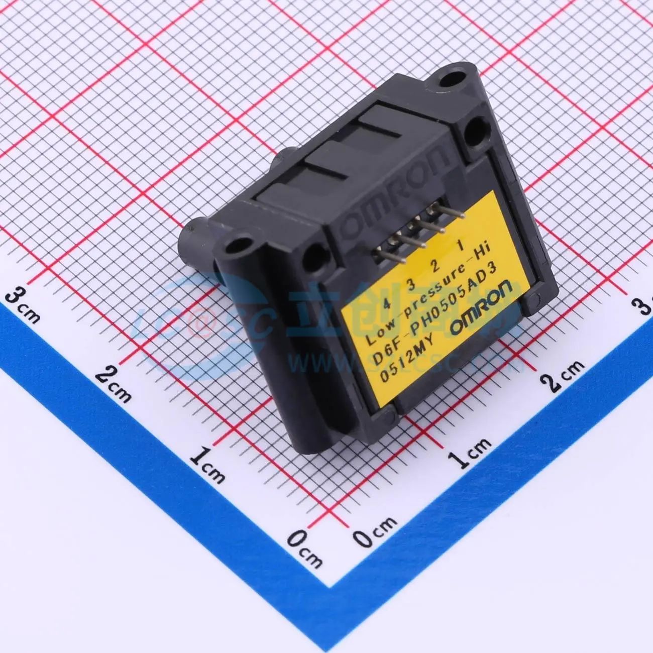 D6F-PH0505AD3压力传感器SIP-4 2.3V~3.6V范围-50pa~50pa