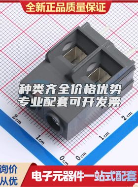 158-A-111/02螺钉式接线端子10.16mm 1x2P弯插灰色 可开票