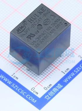 HK3FF-DC24V-SHG 插件,15.5x19mm 功率继电器可开票配套量大从优
