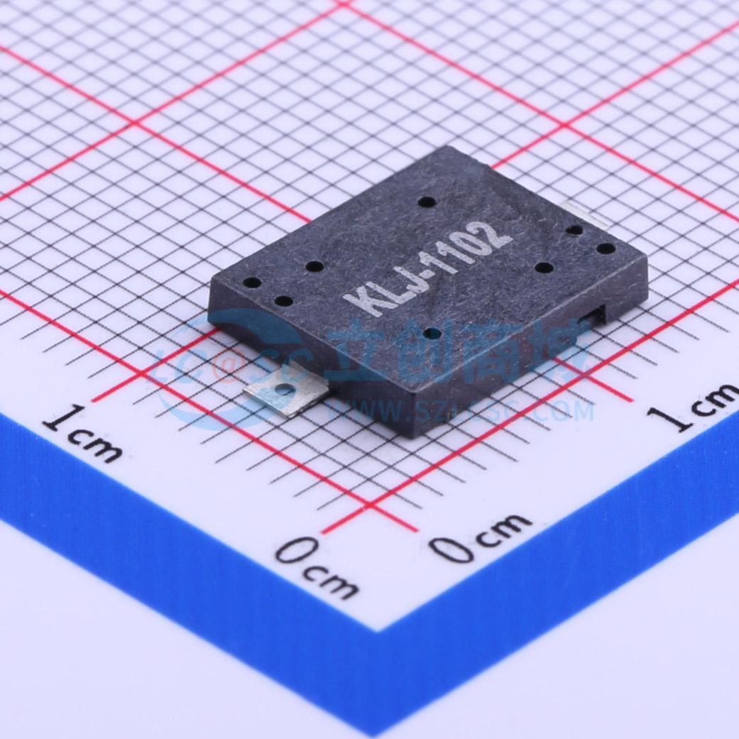 音频器件KLJ-1102 SMD,9x11mm 蜂鸣器 可开票配套