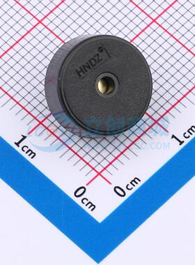 音频器件HNR-1255PA5.0 插件,D=12.5mm 蜂鸣器 可开票配套