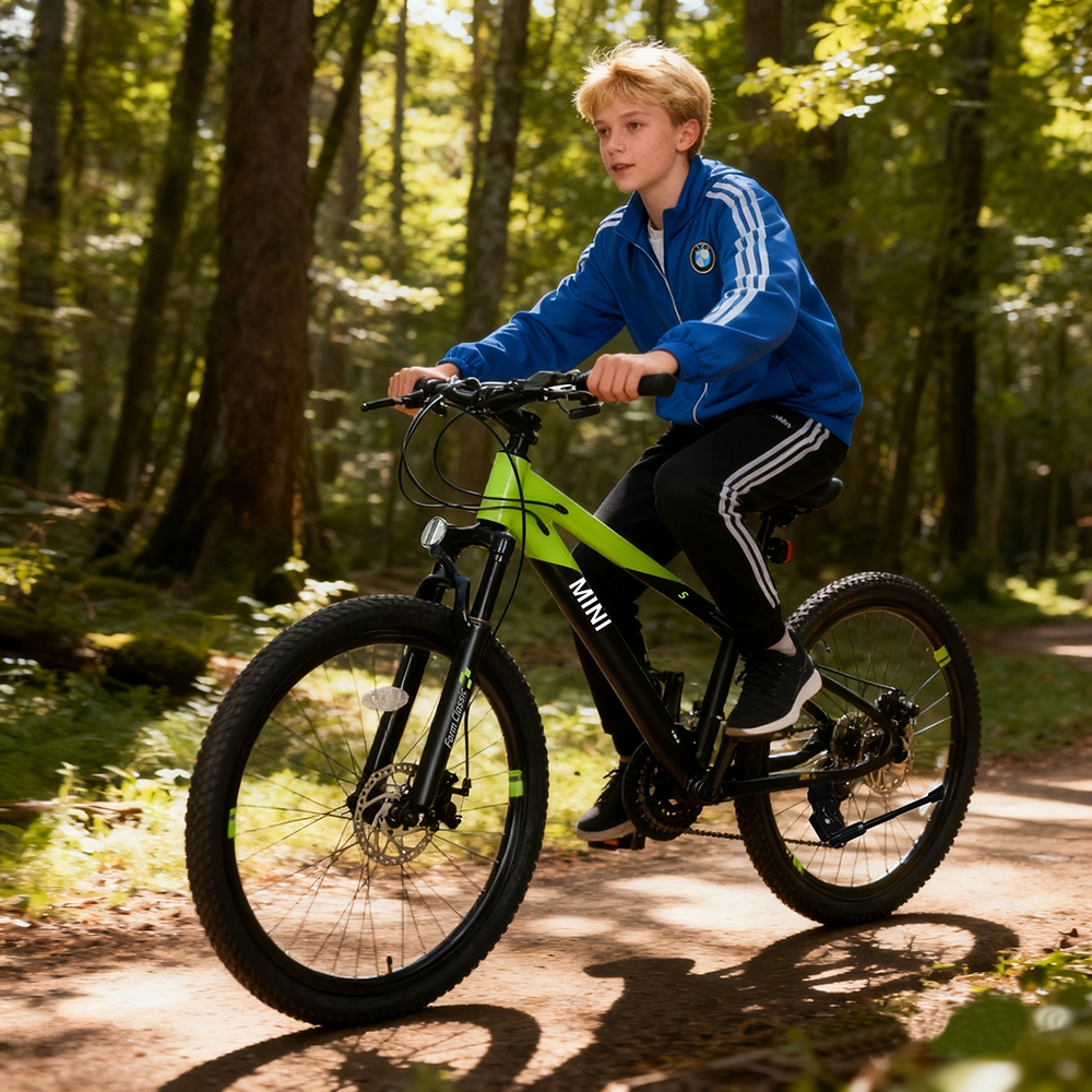 星辉宝马MINI青少年自行车初中生铝合金变速车越野山地自行车正品