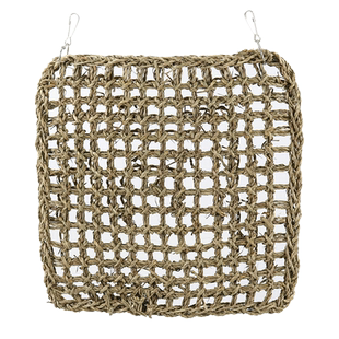 天然干草编攀爬行网爬梯鹦鹉玩具鸟玩具秋千益智啃咬玩具吊环吊床