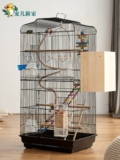 宠儿新家 Большая птичья клетка Parrot Cage Tiger Skin Peony Xuanfeng Special Super Light Luxury Villa Cage
