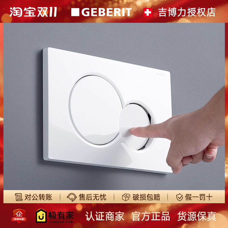 GEBERIT吉博力双冲水面板