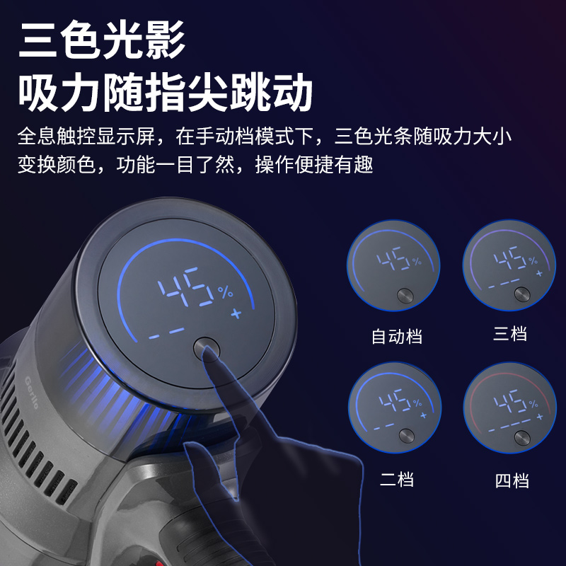 德国车载吸尘器大吸力手持式小型无线大功率强力猫毛地毯家车两用