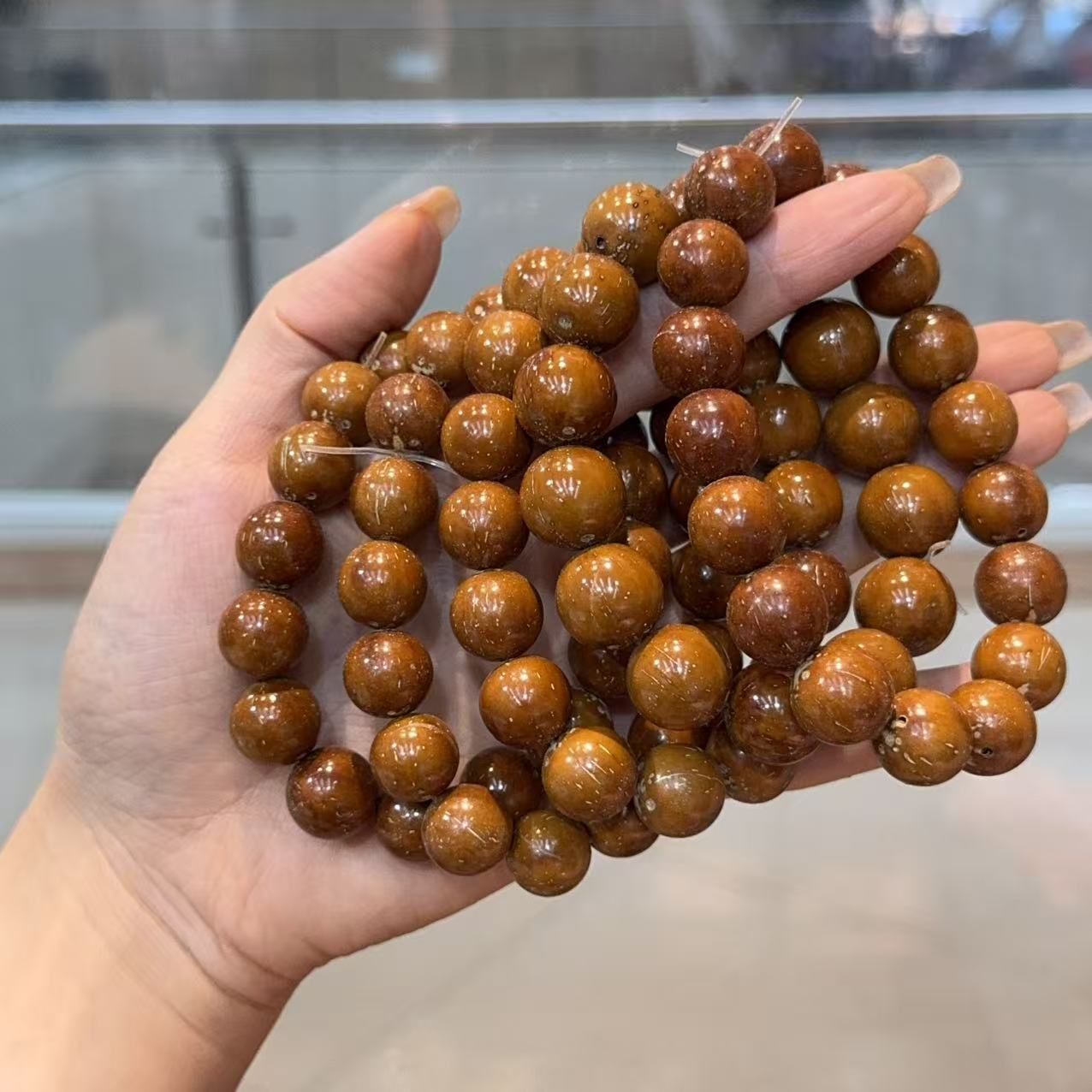 精品紫金鼠手串SH