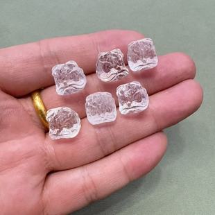 天然白水晶醒獅到貨了DS