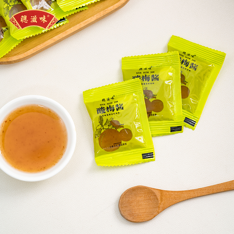 聪滋味酸梅酱2kg烧鹅烧鸭广式烧腊酸甜梅子蘸酱外卖餐饮小袋装