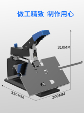雷盛订书机手动省力骑马订书机A3骑马平钉A4中缝订书机重型大号加