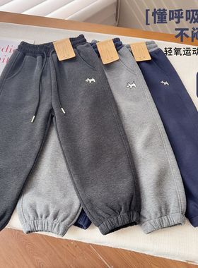 【新年限定小马裤】中大童春秋款加厚不加绒运动裤卫裤26005
