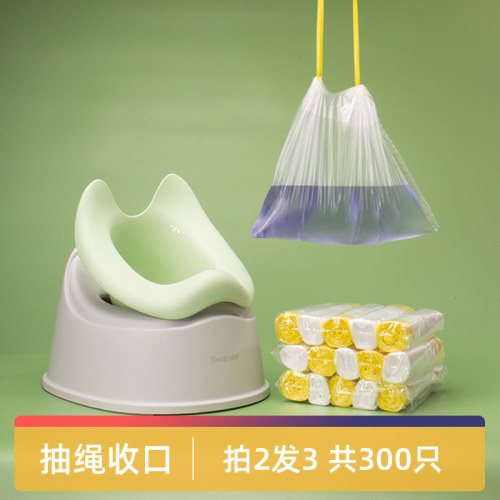 一次性家用抽绳马桶清洁袋