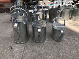 油桶带盖 20L白铁皮加油桶长嘴油壶备用装 纯手工制作5L 12L