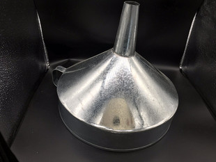 20cm 定制白铁皮漏斗装 直径15cm 加油油漏 25cm 油漏斗特殊用漏斗