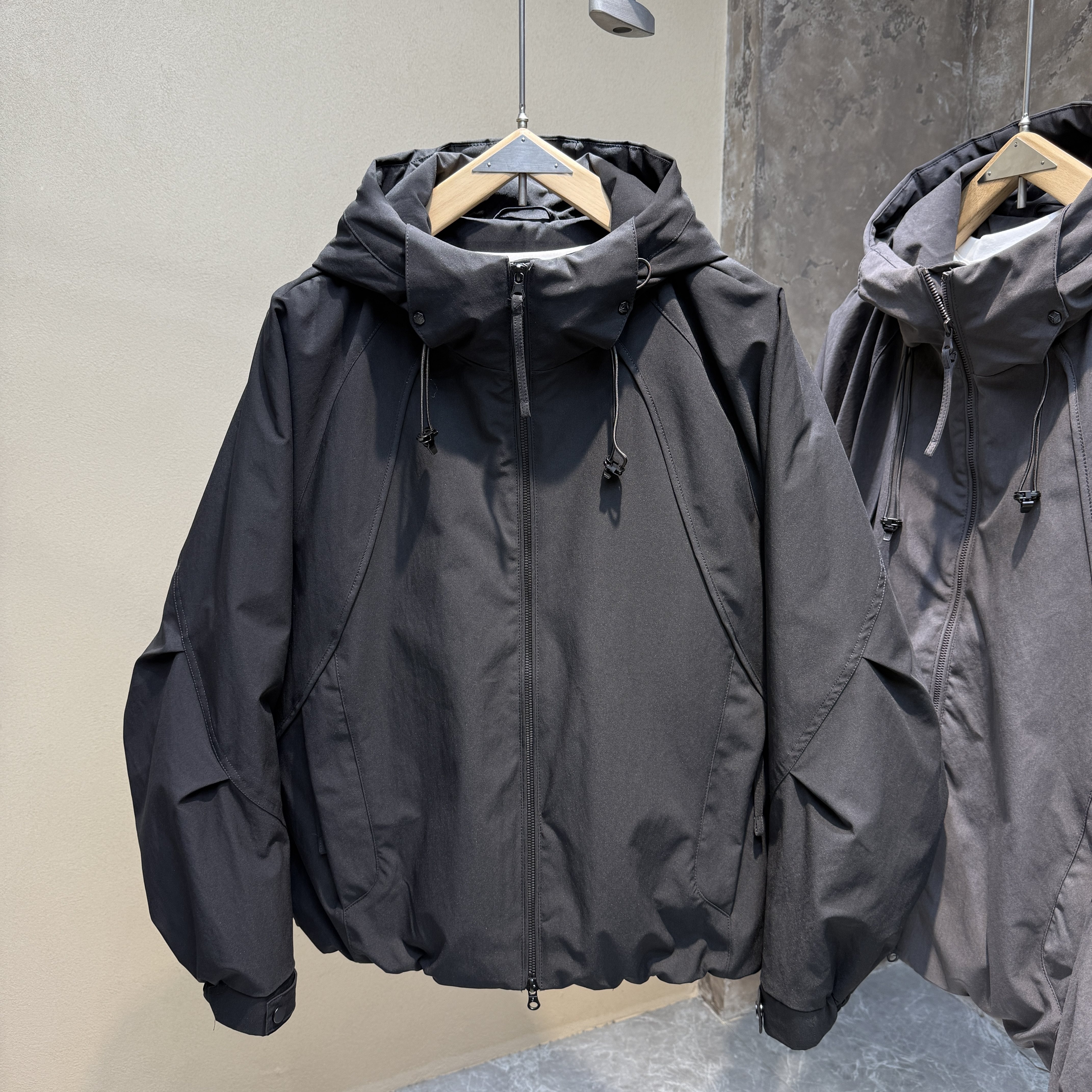 加厚冲锋衣冬季新款男士连帽棉服外套潮流宽松休闲二棉夹克男棉衣