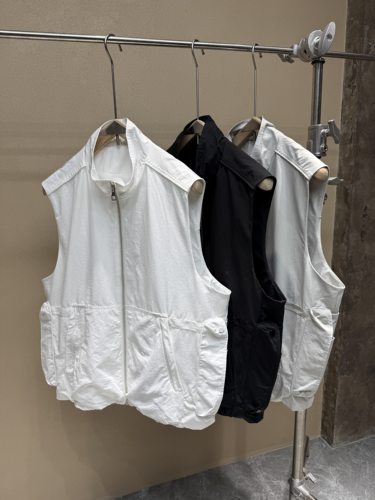 春夏季新款工装立领马甲男潮牌宽松百搭休闲坎肩背心男无袖外套